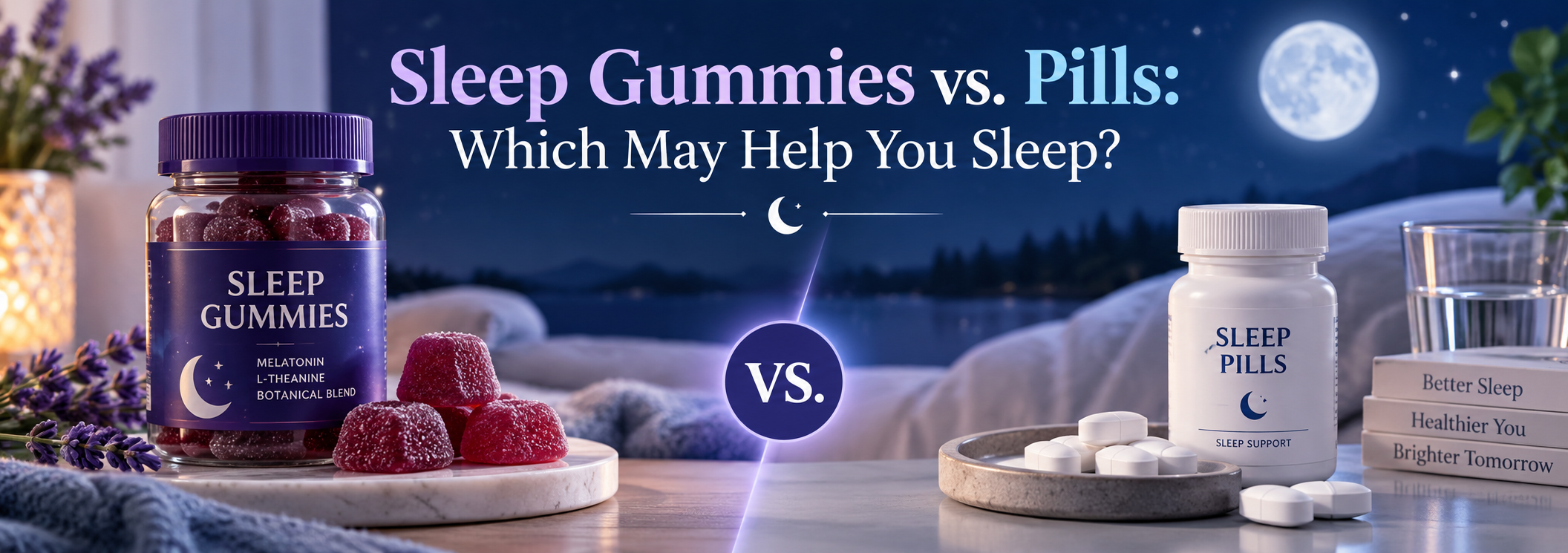Sleep Gummies vs. Pills: Which May Help You Sleep?