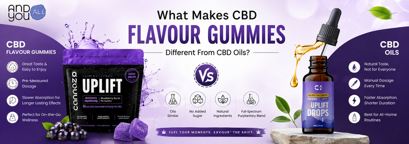 What Makes CBD Flavour Gummies Different From CBD Oils?