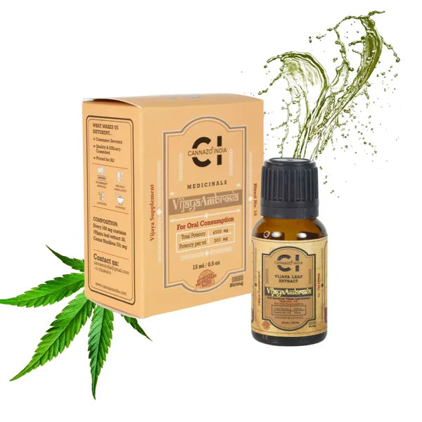Cannazo - Vijaya Ambrosia THC Rich oil (1:4) 9000mg