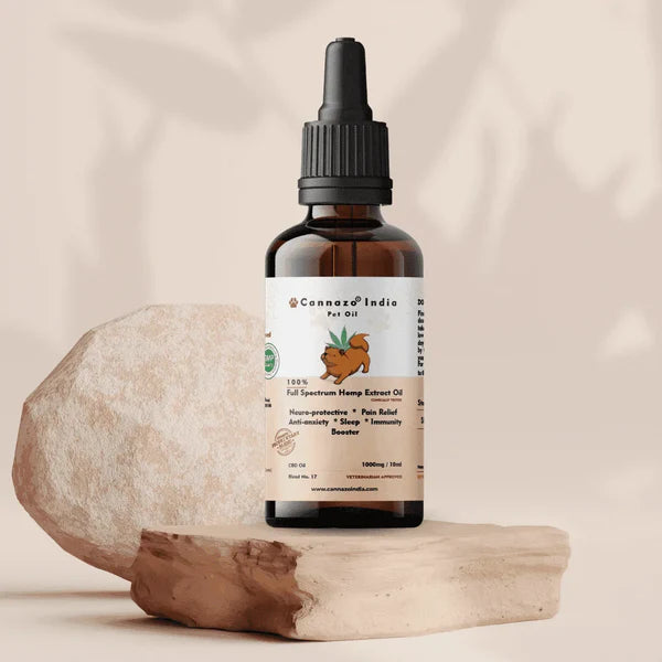 Cannazo - Pure CBD Oil for All types of pets | 1000mg / 10ml