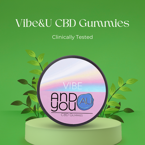 Vibe&U Mood Uplift Gummies (200mg CBD)