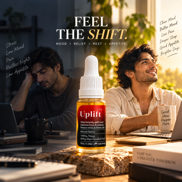Uplift Drops: Strong Oil for Depression, Chronic Pain and Insomnia