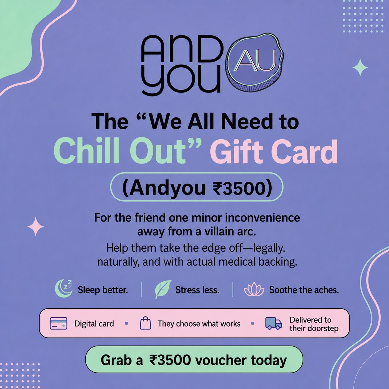 Andyou ₹3500 Gift Card