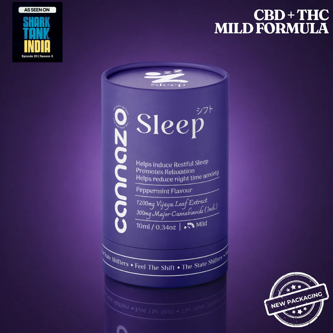 Brain Easer: Sleep – Restorative Sleep & Stress Relief Formula (15 ML/1200mg)