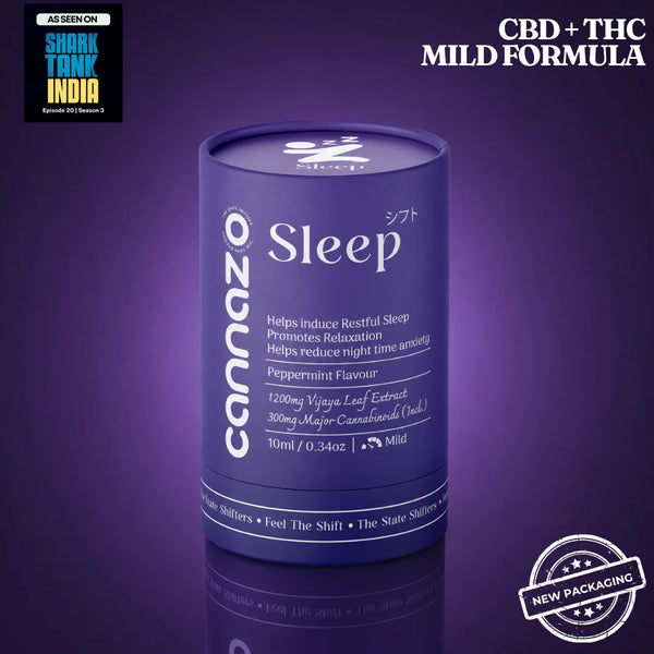 Brain Easer: Sleep – Restorative Sleep & Stress Relief Formula (15 ML/1200mg)