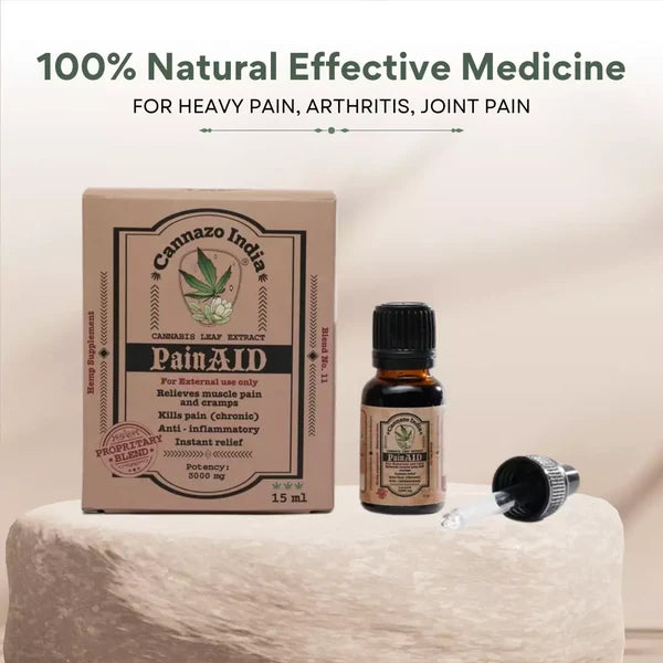 CANNAZO Pain Aid (External): Heavy Pain, Arthritis, Joint Pain