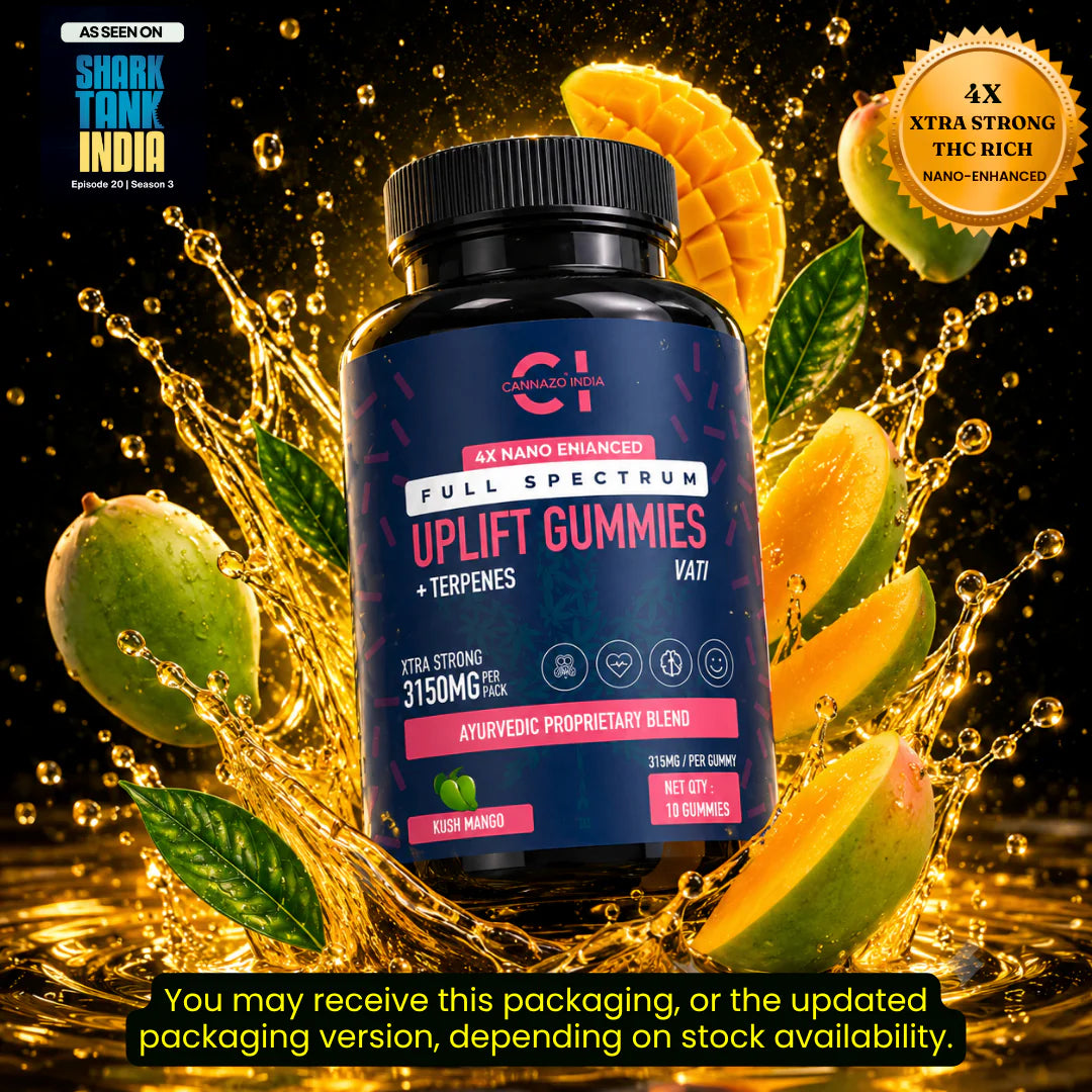 Cannazo Uplift Gummies (THC + CBD Oil Full Spectrum + Terpenes – 500mg)
