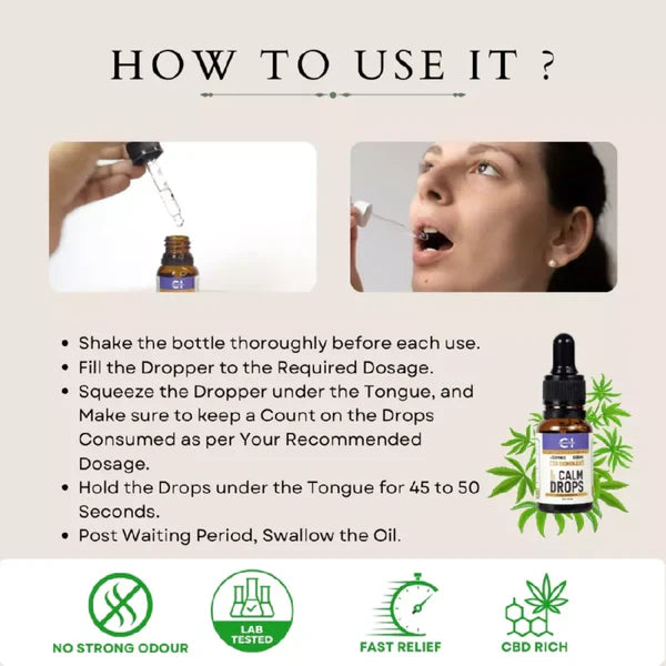 Cannazo Calm Drops – Morning Bliss