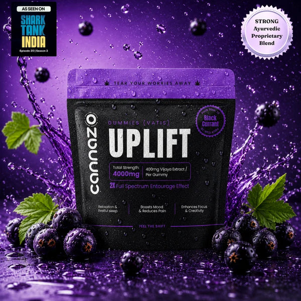 Cannazo Uplift Gummies (Vatis) – 500mg Blackcurrant | Advanced Support for Chronic Pain & Comfort