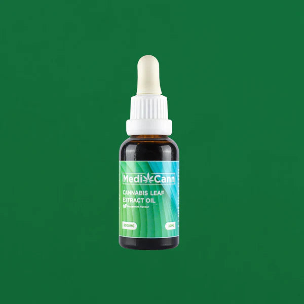 MEDICANN- Cannabis Leaf Extract Oil - Peppermint Flavour