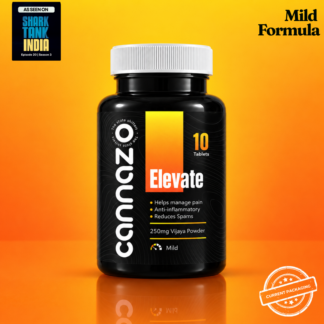 Elevate Pain Tablets | 500mg Potency | 250mg Vijaya Powder Pain Tablets – Natural Support for Mild to Moderate Pain, Joint Pain & Inflammation